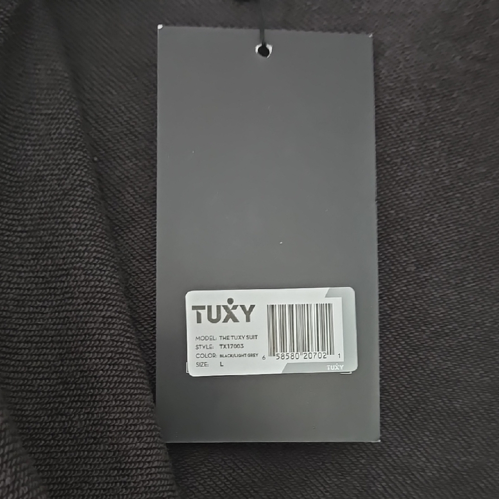 Tuxy Charcoal and Gray Mens Jogger Set - Picture 2 of 2